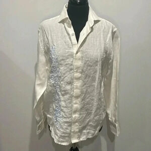 Bahia Sol | Long Sleeve Linen  Shirt